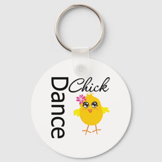 Dance Chick Schlüsselanhänger (Vorderseite)