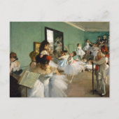 Dance Class Ballerinas Edgar Degas Postkarte (Vorderseite)