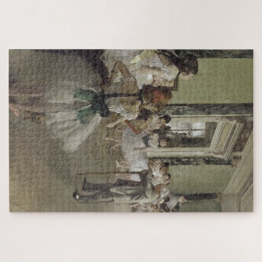 Dance Class Ballet - Edgar Degas Malerei Puzzle (Horizontal)