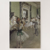 Dance Class Ballet - Edgar Degas Malerei Puzzle (Vertikal)
