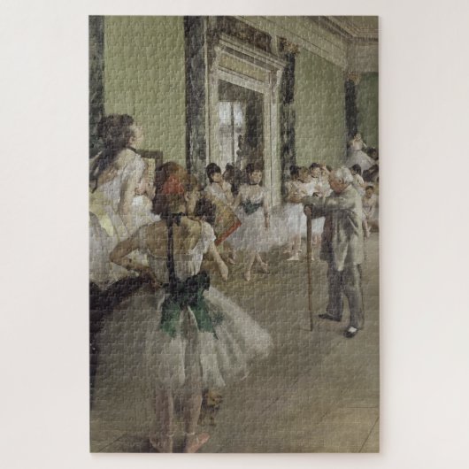 Dance Class Ballet - Edgar Degas Malerei Puzzle (Vertikal)