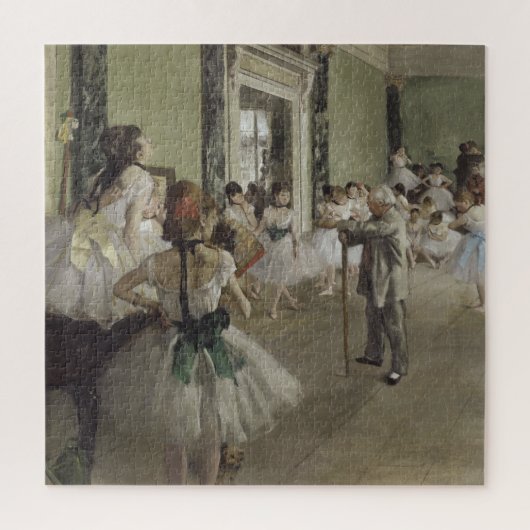 Dance Class Ballet - Edgar Degas Malerei Puzzle (Vertikal)
