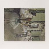 Dance Class Ballet - Edgar Degas Painting Puzzle (Horizontal)