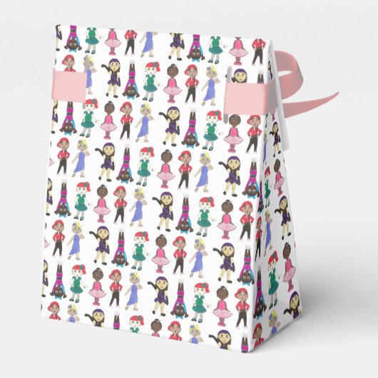 Dance Class Ballet Stich Jazz Lyrical Acro Dancers Geschenkschachtel (Rückseite)