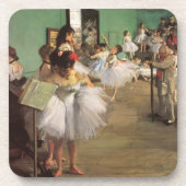 Dance Class by Degas, Vintager Impressionismus Bal Getränkeuntersetzer (Vorderseite)