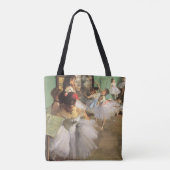 Dance Class by Degas, Vintager Impressionismus Bal Tasche (Rückseite)