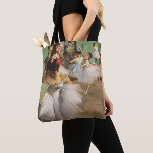 Dance Class by Degas, Vintager Impressionismus Bal Tasche