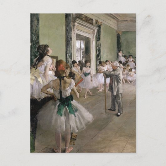 Dance Class Edgar Degas Postkarte (Vorderseite)
