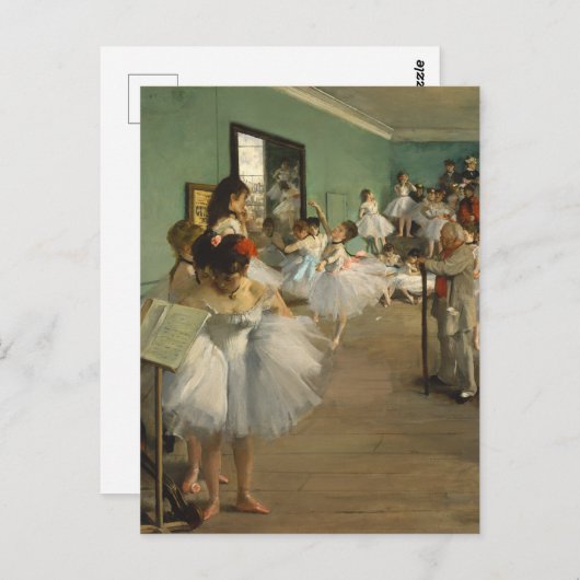 Dance Class Edgar Degas Postkarte (Vorne/Hinten)