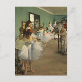 Dance Class Edgar Degas Postkarte