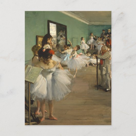 Dance Class Edgar Degas Postkarte (Vorderseite)