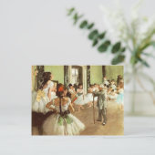 Dance Class Postcard 2 Postkarte (Stehend Vorderseite)