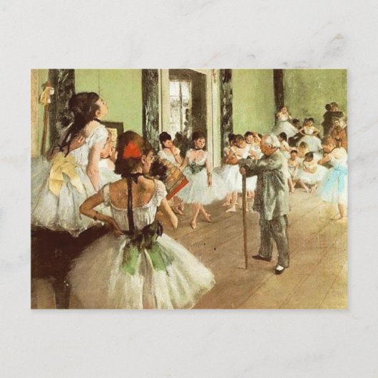 Dance Class Postcard 2 Postkarte (Vorderseite)