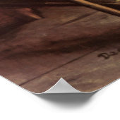 Dance Class - Vintage Ballet Painting - by Degas Poster (Ecke)