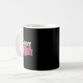 Dance Coach Leopard Funny Dancing Coach Mutter D Kaffeetasse (Vorderseite Links)