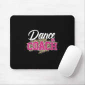 Dance Coach Leopard Funny Dancing Coach Mutter D Mousepad (Mit Mouse)