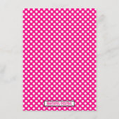 Dance Competition Survival Kit Begleitkarte (Rückseite)