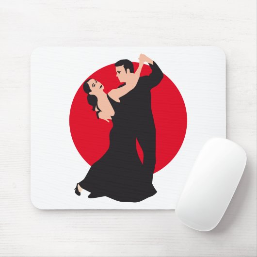 Dance couple mousepad (Mit Mouse)
