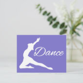 DANCE Custom Postcard Postkarte (Stehend Vorderseite)