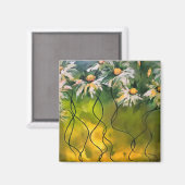 Dance Daisy Dance Surrealistische Art Magnet (Vorderseite/Rückseite)