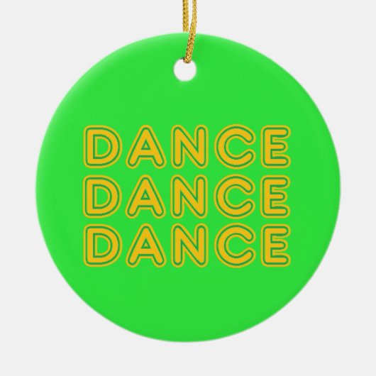 Dance Dance Dance Ornament (Vorne)