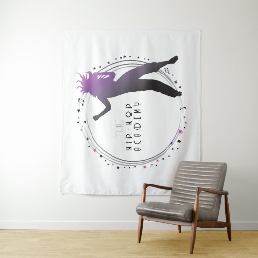 Dance Dancer Academy Ausstellung Hintergrund Wandteppich (Beispiel)