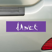 Dance Dancers Silhouettes Car Bumper Sticker Dark Autoaufkleber (Auf Auto)