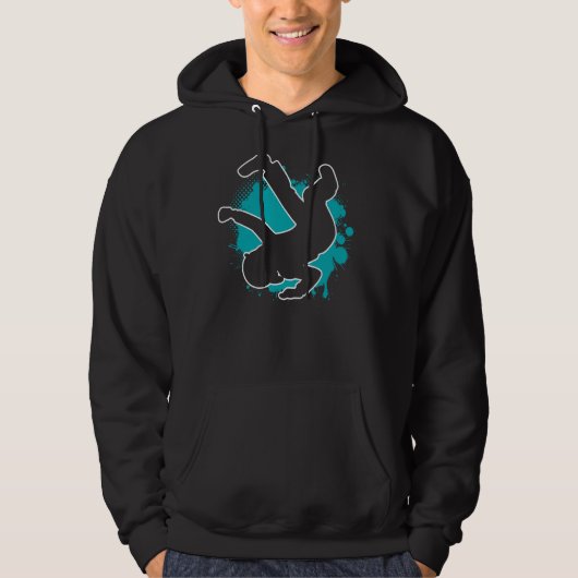 Dance Dancing Breakdance Boy 6 Hoodie (Vorderseite)