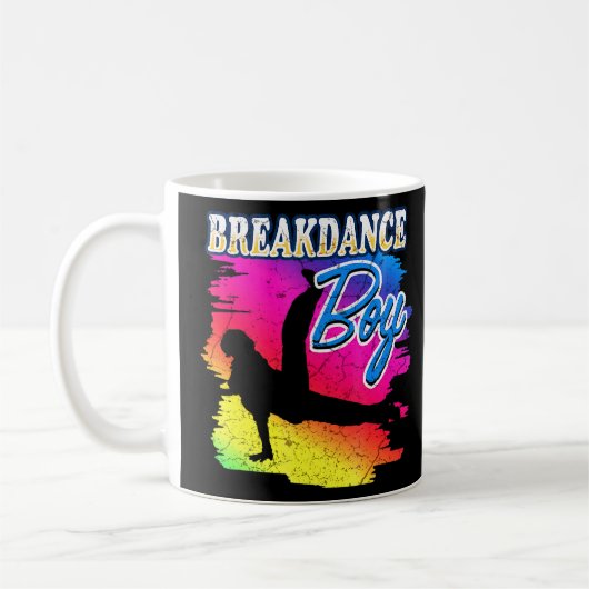 Dance Dancing Breakdance Boy 8 Kaffeetasse (Links)
