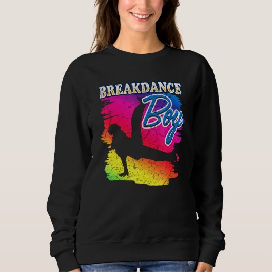 Dance Dancing Breakdance Boy 8 Sweatshirt (Vorderseite)