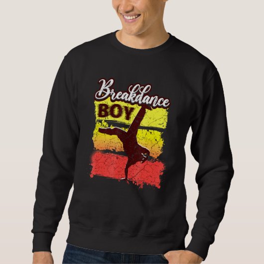 Dance Dancing Breakdance Junge 4 Sweatshirt (Vorderseite)