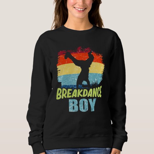 Dance Dancing Breakdance Junge 5 Sweatshirt (Vorderseite)