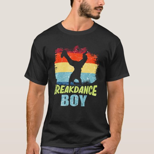Dance Dancing Breakdance Junge 5 T-Shirt (Vorderseite)