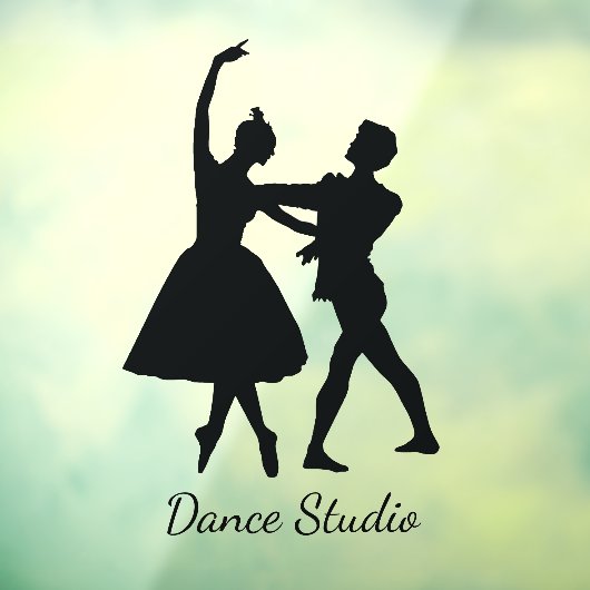 Dance Dancing Design Window Cloning Fensteraufkleber (Blatt 3)