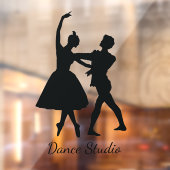 Dance Dancing Design Window Cloning Fensteraufkleber (Blatt 2)