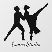 Dance Dancing Design Window Cloning Fensteraufkleber (Blatt)
