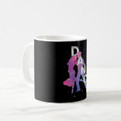 Dance Dancing Party Sport Music Dancer Geschenk Kaffeetasse (Vorderseite Links)
