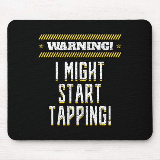 Dance Dancing Rhythm Soft-Schuh Stechend Schuhe D Mousepad (Vorne)