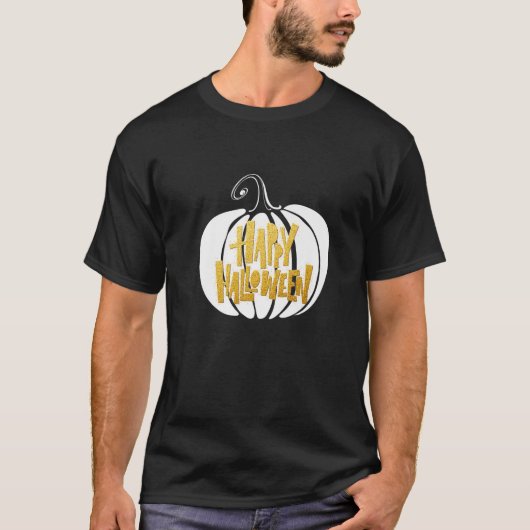 Dance Death Pumpkin Sunset Skeleton Skull Hallo T-Shirt (Vorderseite)