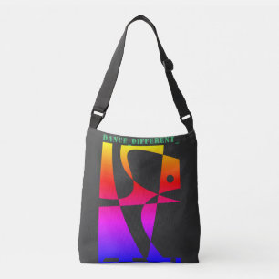 DANCE_DIFFERENT_ Regenbogen grau Tragetaschen Mit Langen Trägern