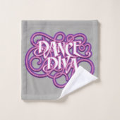 Dance Diva Badhandtuch Set (Waschlappen)