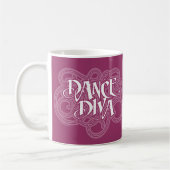 Dance Diva Coffee Tasse (Links)