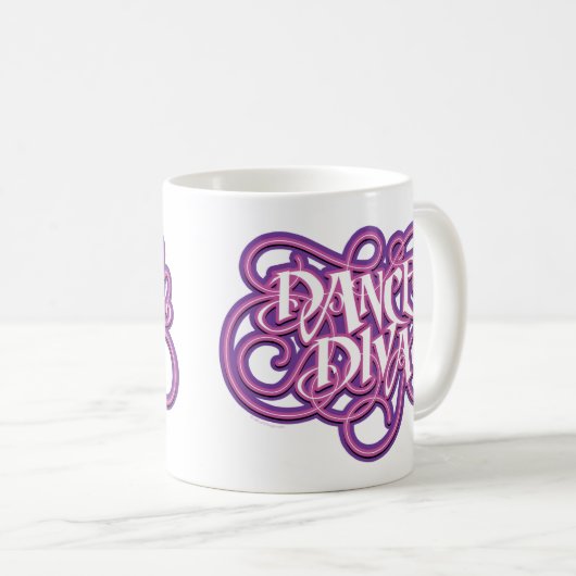 Dance Diva Coffee Tasse (VorderseiteRechts)