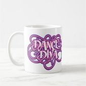 Dance Diva Coffee Tasse (Links)