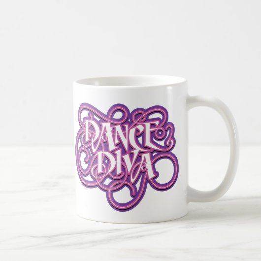 Dance Diva Coffee Tasse (Rechts)