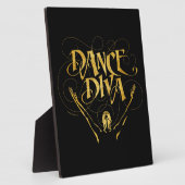 Dance Diva Fotoplatte (Seite)