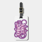 Dance Diva Gepäckanhänger (Vorderseite vertikal)