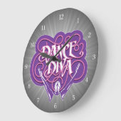 Dance Diva Große Wanduhr (Winkel)