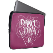 Dance Diva Laptopschutzhülle (Vorne Rechts)