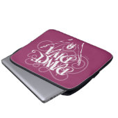 Dance Diva Laptopschutzhülle (Vorne Knopf)